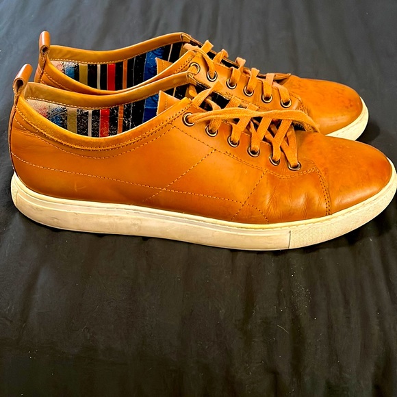 Robert Graham leather shoes : Size 10.5 : Brown - Picture 3 of 3